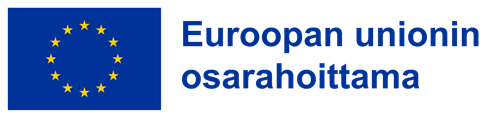 Euroopan unionin osarahoittama logo FI