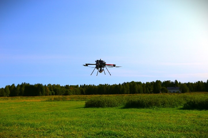 Nordic Drones Geodrone kuvausmatkalle.