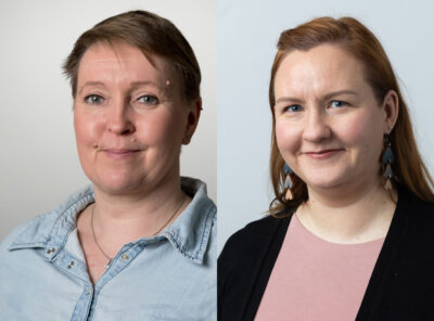Kirjoittajien kasvot.