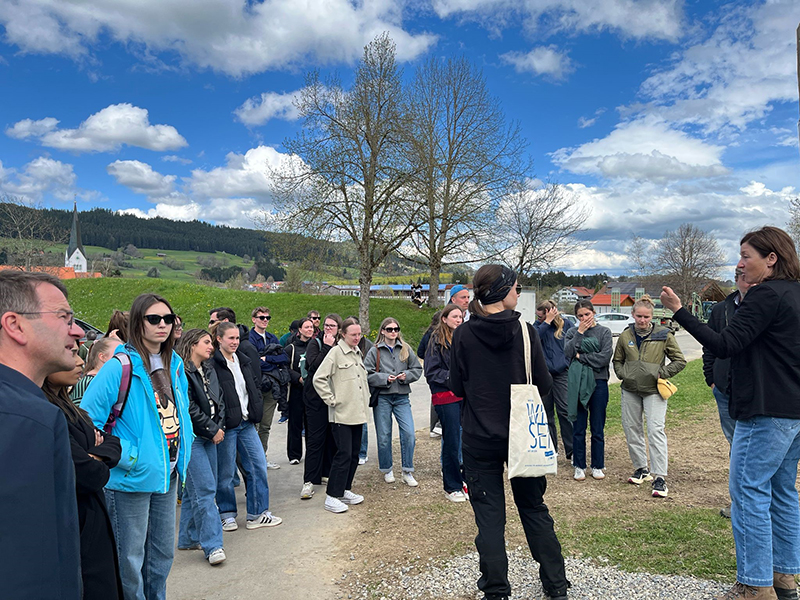 Group of students at the field
