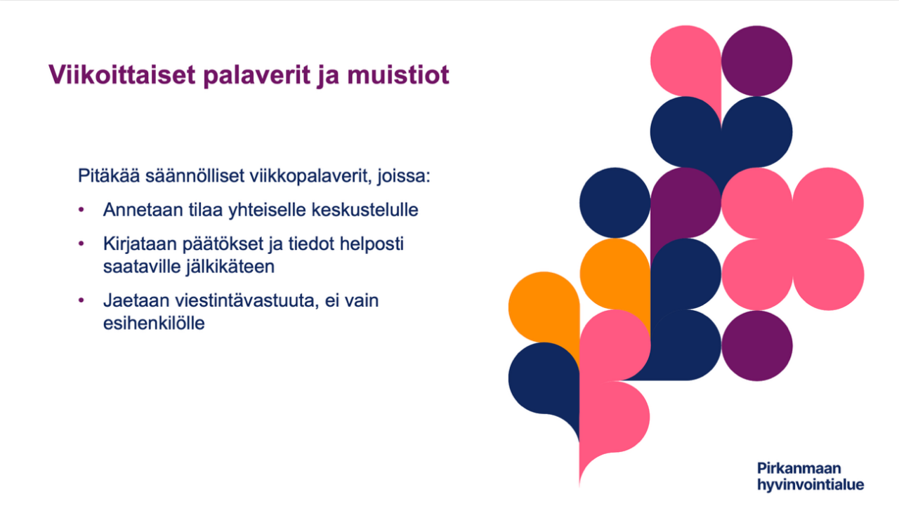 Liite 2 4(4). Ohjeistus esihenkilöille sisäiseen viestintään