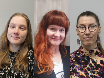 Kirjoittajien kasvokuvat vierekkäin.